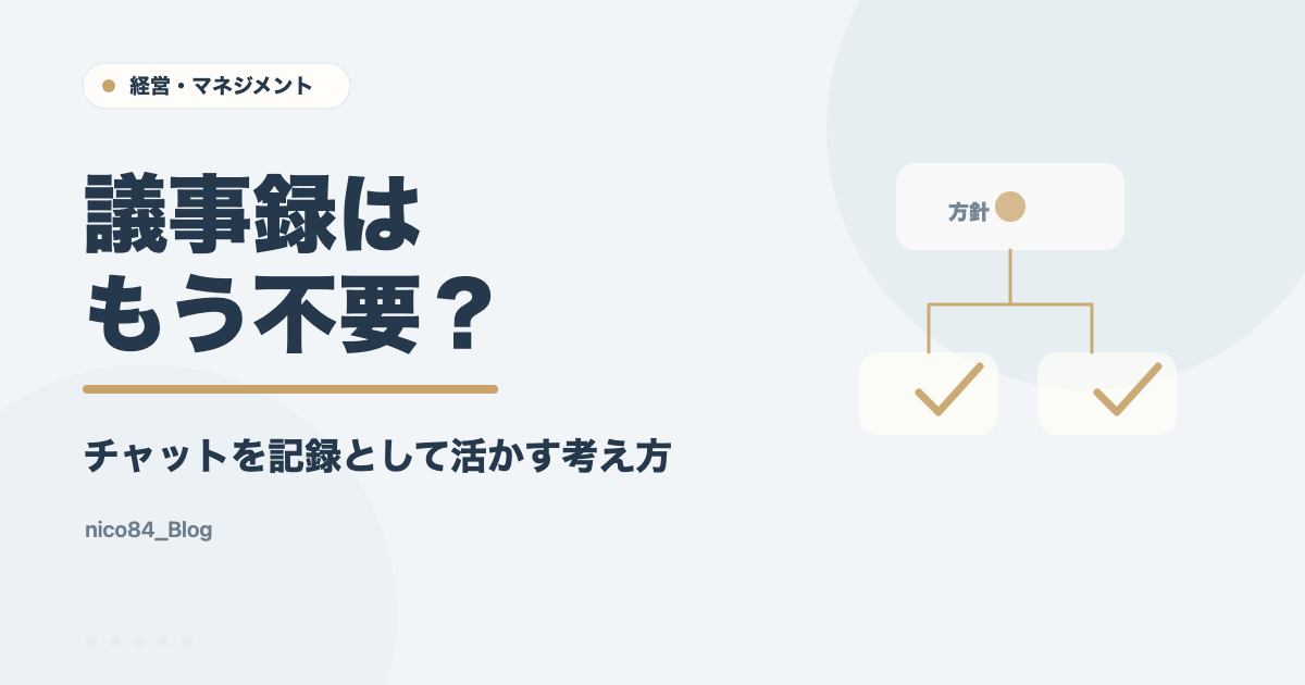 議事録は